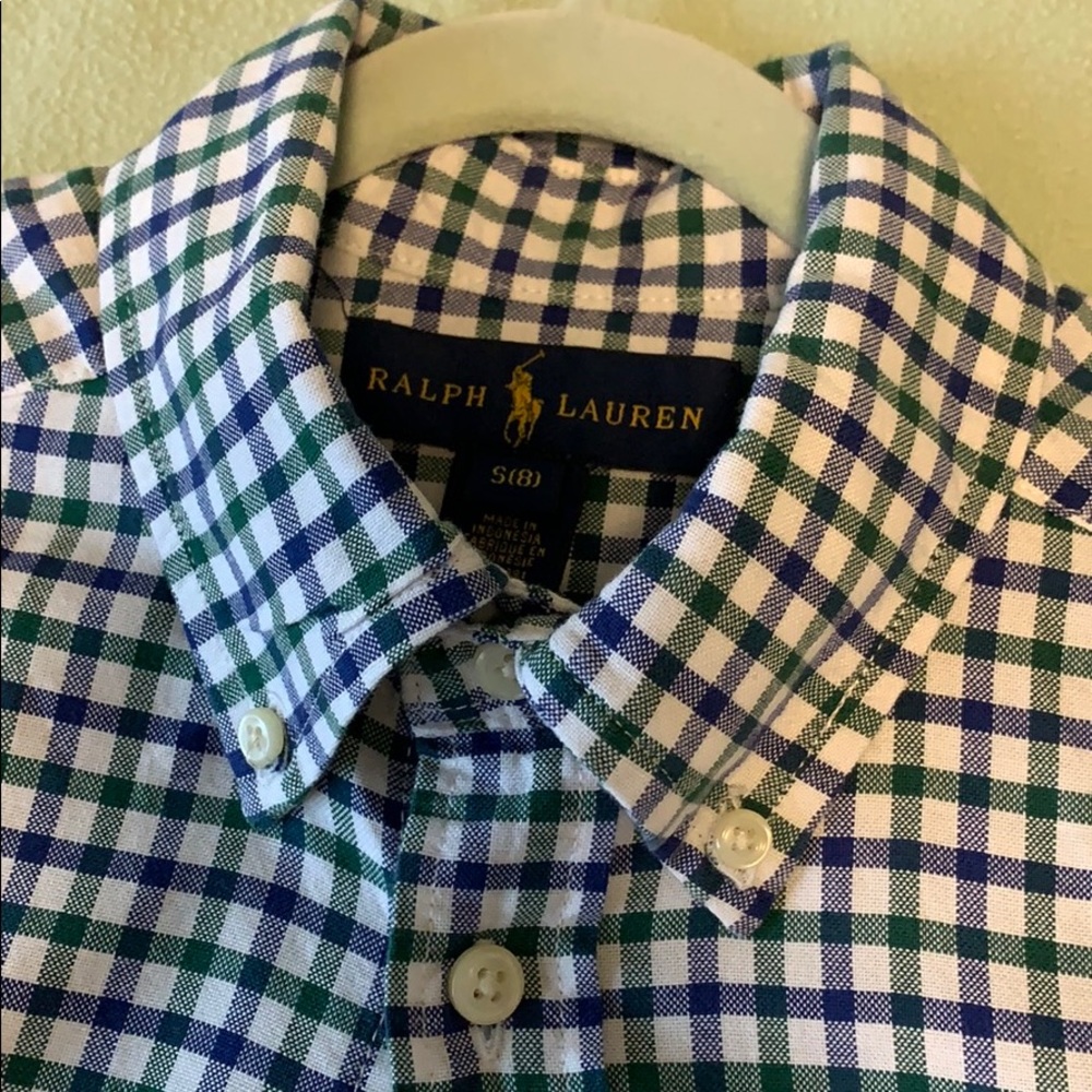 Ralph Lauren - Boys Button Down Shirt in Size S(8)